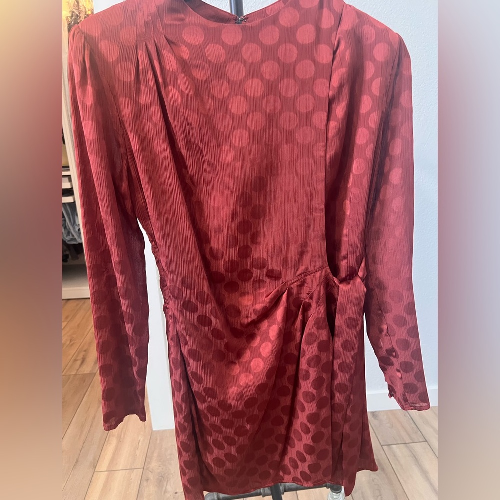 Edgy ASTR The Label Satin Mini Dress – Size 6